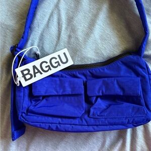 BAGGU NWT Blue Cargo Bag